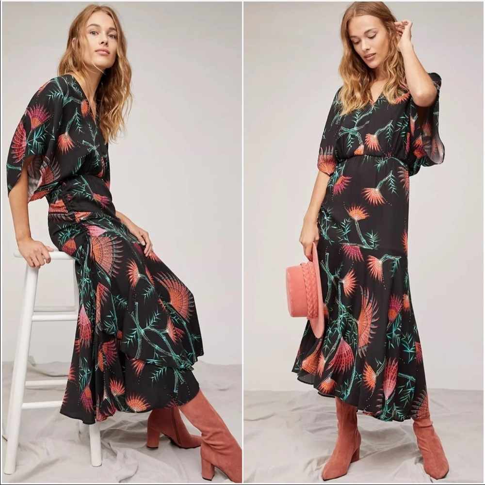 Anthropologie Farm Rio Valentina Dress